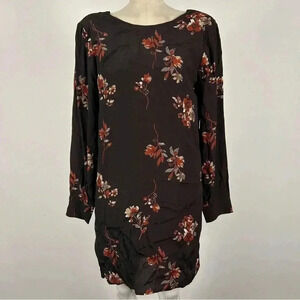 NWT Gentle Fawn Inka Dress Raisin Climbing Floral Keyhole Back S